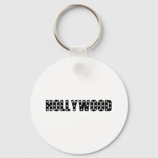 Hollywood Stars Sign Key Ring