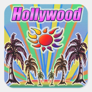 Hollywood Summer Love Sticker