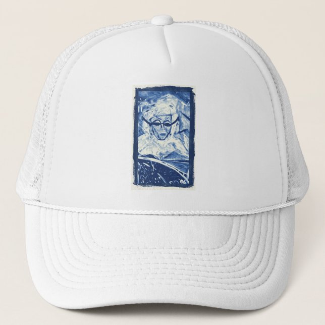hollywood trucker hat (Front)