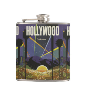 Hollywood USA Vintage Travel flask