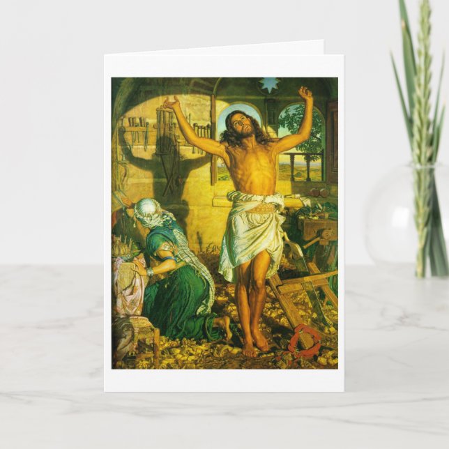 Holman_Hunt~Shadow_of_Death Holiday Card (Front)