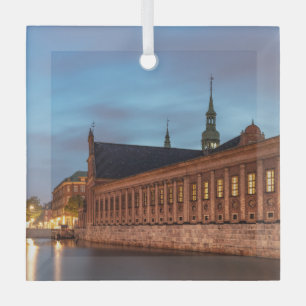 Holmens Church Copenhagen Denmark Glass Tree Decoration