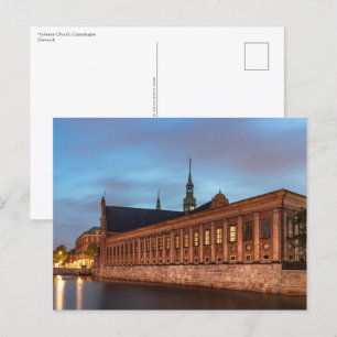 Holmens Church Copenhagen Denmark Postcard