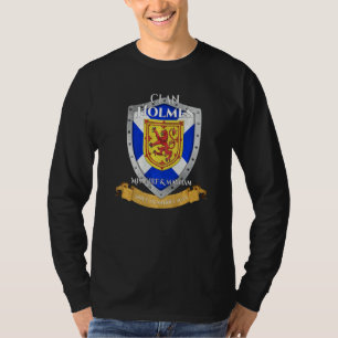 Holmes Scottish Family Clan Scotland Shield T-Shirt
