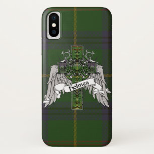 Holmes Tartan Cross iPhone X Case
