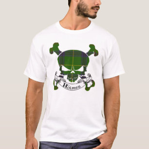 Holmes Tartan Skull T-Shirt