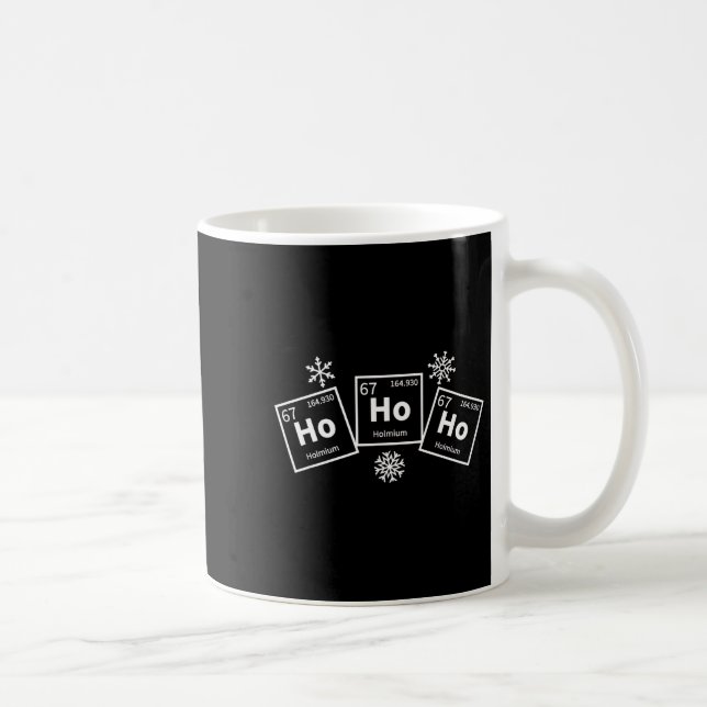 Holmium Chemistry Element 67 Science Xmas Periodic Coffee Mug (Right)