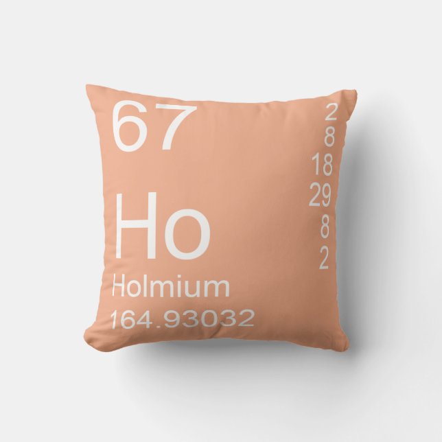 Holmium Cushion (Front)
