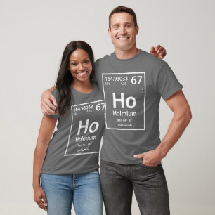 Holmium Element (white) T-Shirt