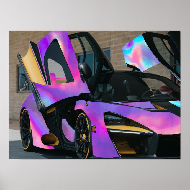 holo car poster (Front)