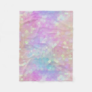 holo sparkle mosaic : fleece blanket
