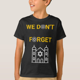 Holocaust Memorial Day Design T-Shirt