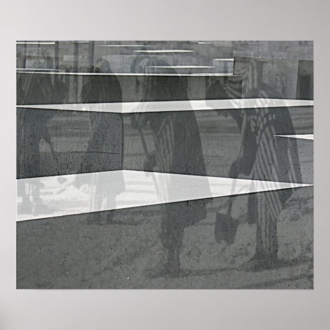 Holocaust Memorial (Denkmal), Berlin (j2mer1) Poster (Front)