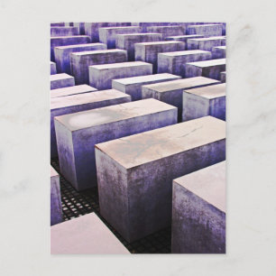 Holocaust Memorial (Denkmal), Berlin, Mauve (j7pst Postcard