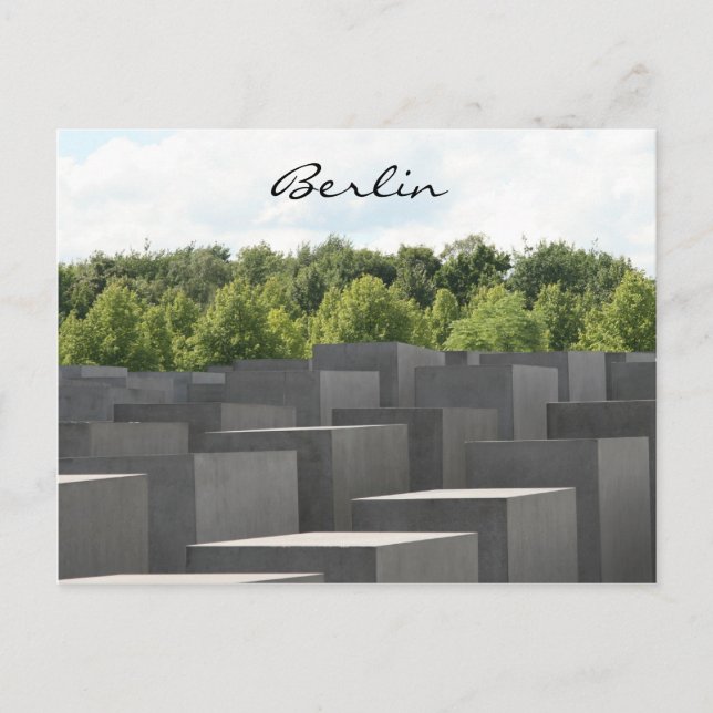 holocaust memorial postcard (Front)