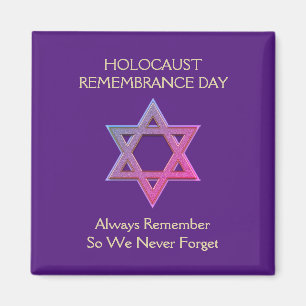 Holocaust Remembrance Day Magnet