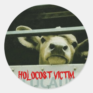 Holocost Victim Classic Round Sticker