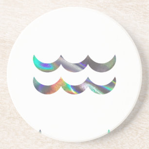 hologram Aquarius Coaster
