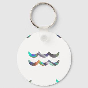 hologram Aquarius Key Ring