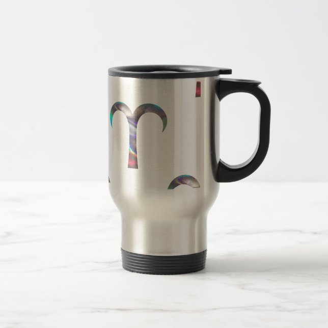 hologram Aries Travel Mug (Right)