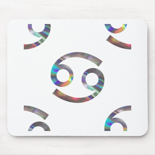 hologram Cancer Mouse Mat (Front)