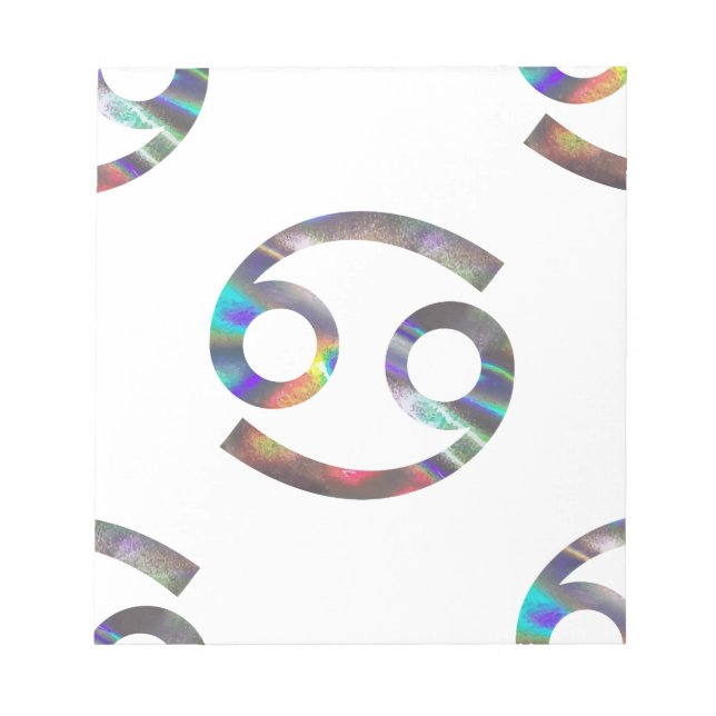 hologram Cancer Notepad (Front)