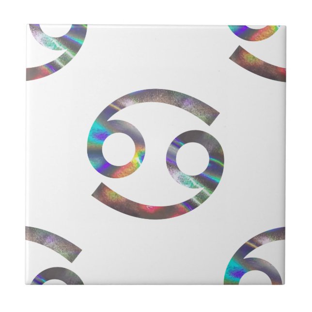 hologram Cancer Tile (Front)