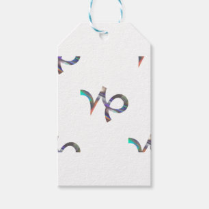 hologram Capricorn Gift Tags