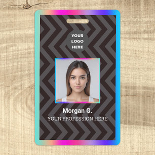 Hologram Custom Logo ID Badge