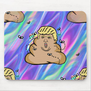 hologram dump trump mouse mat