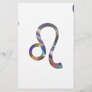 hologram Leo Stationery