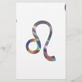 hologram Leo Stationery
