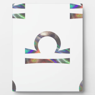 hologram Libra Plaque