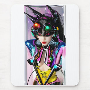 Hologram of Her Love Mouse Mat