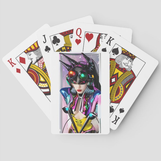 Hologram of Her Love Playing Cards (Back)
