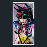 Hologram of Her Love Poster<br><div class="desc">Hologram of Her Love.  2025,  Ken Gauge.  Digital art: pop surrealism.</div>