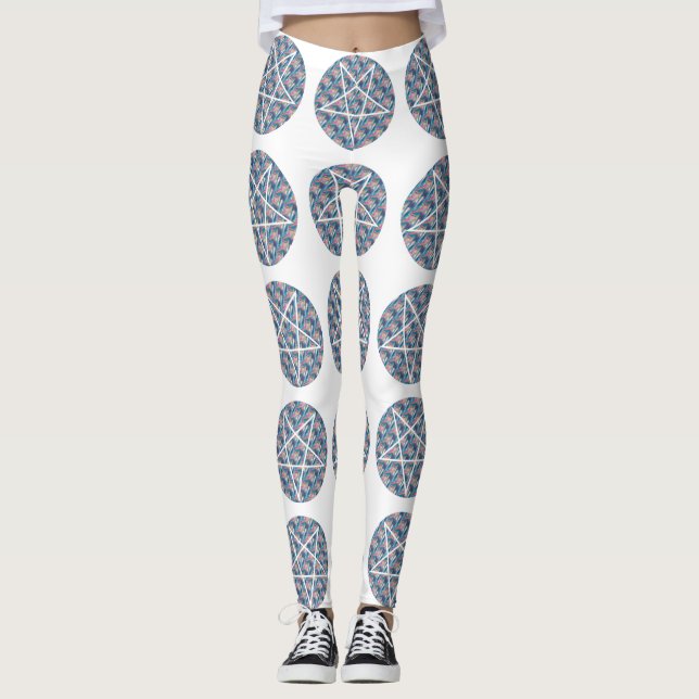 hologram pentagram leggings (Front)