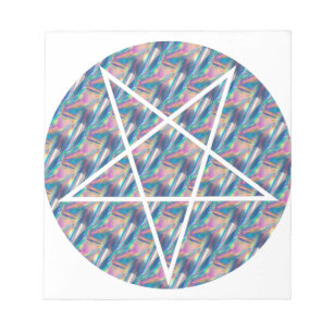 hologram pentagram notepad