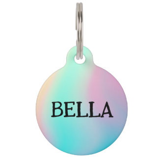 😺🐶 Hologram Pet Paw (Bella) Tag