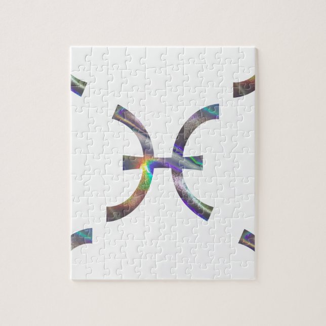 hologram Pisces Jigsaw Puzzle (Vertical)