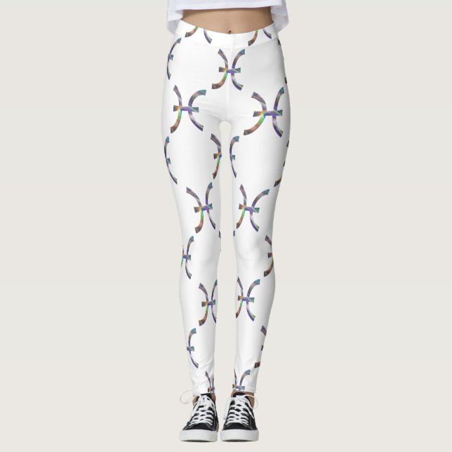 hologram pisces leggings (Front)
