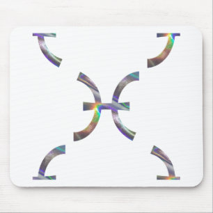 hologram Pisces Mouse Mat
