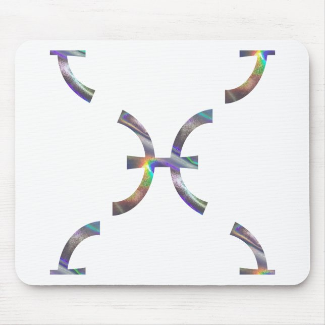 hologram Pisces Mouse Mat (Front)