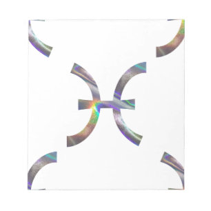 hologram Pisces Notepad