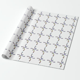 hologram Pisces Wrapping Paper
