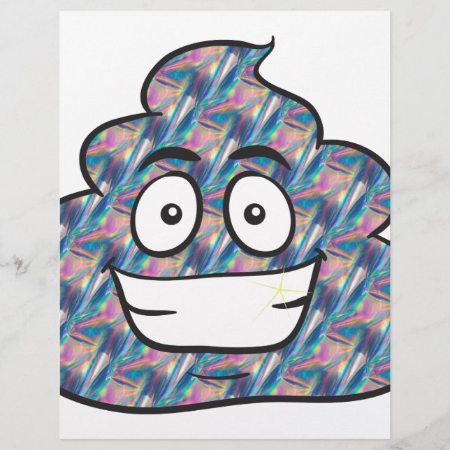 hologram poop emoji (Front)