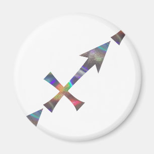hologram Sagittarius Magnet
