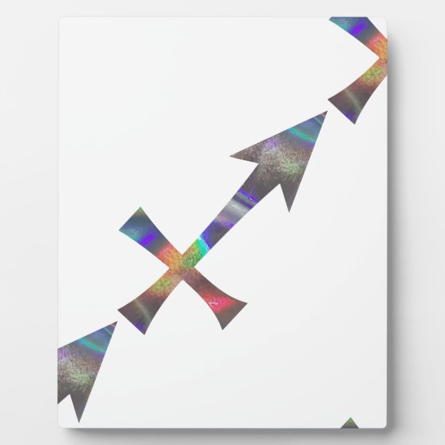 hologram Sagittarius Plaque (Front)