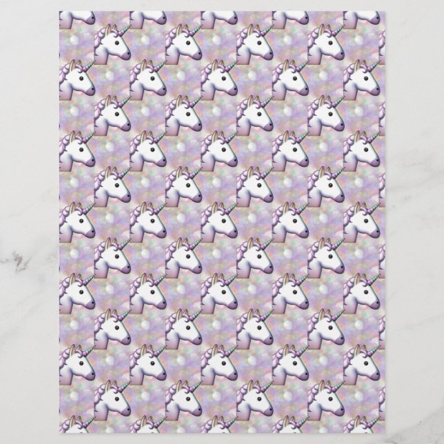 hologram unicorn emoji (Front)