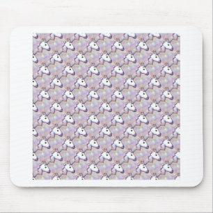 hologram unicorn emoji mouse mat